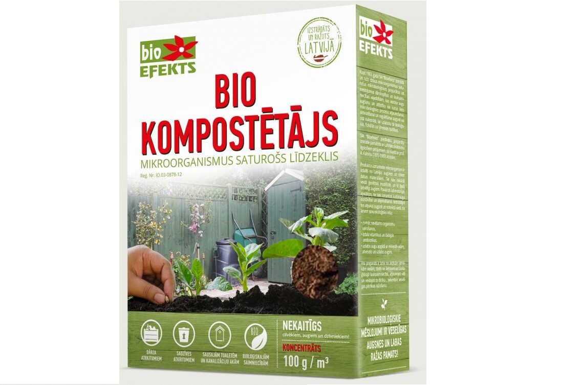 BIO EFEKTS Biokomostētājs, 100g