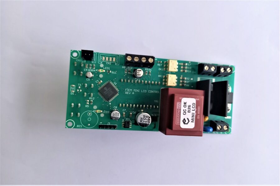 Bloks vadības Mini LCD termostats